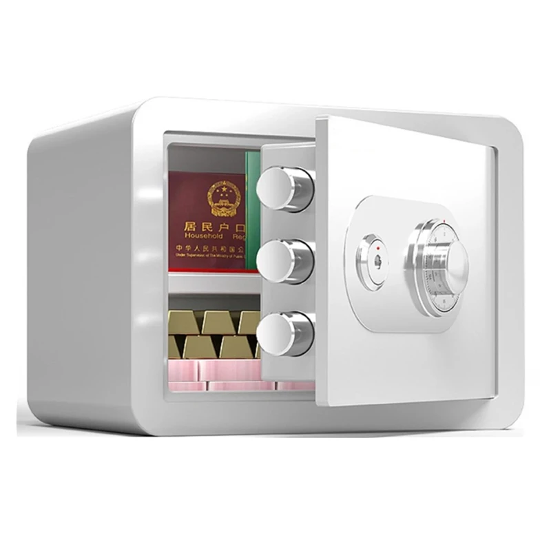 MechanicsLocksSafeDepositBoxGoldBlackWhiteCoffeeColors25CM