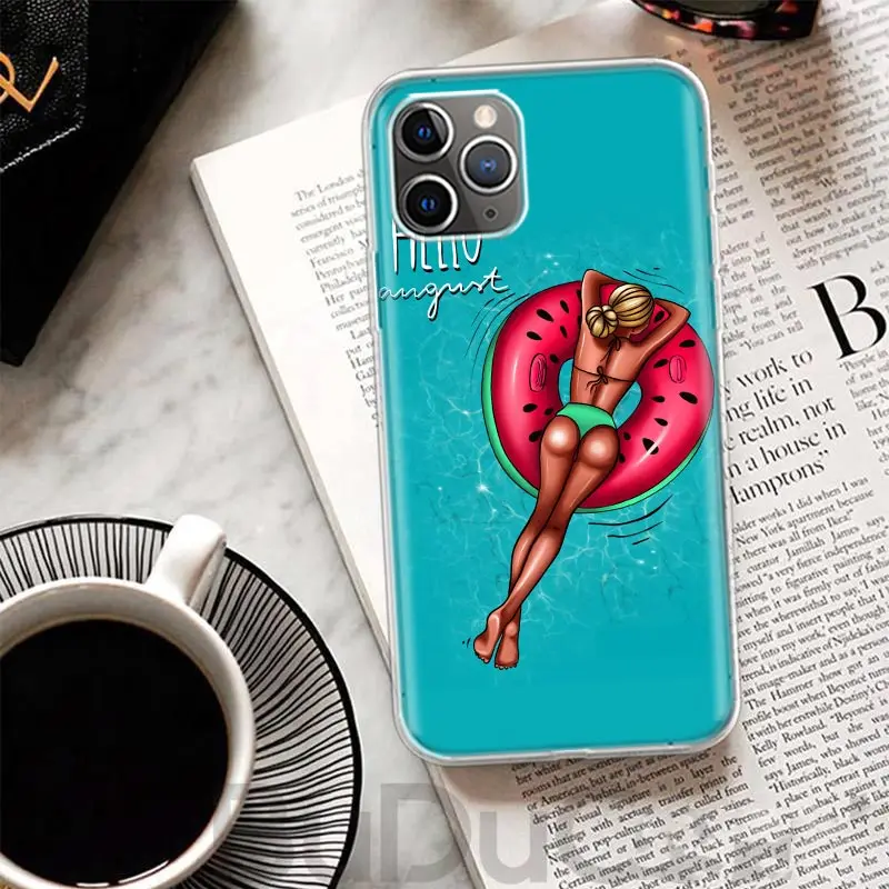 Flamingo Summer Beach Art Customized Phone Case Cover