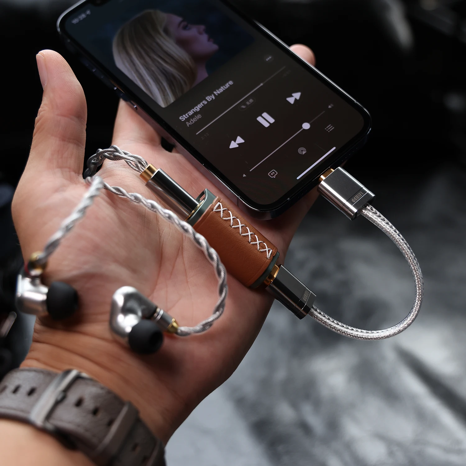 DDHIFI MFi09S Lightning to USB-C OTG Cable description image 8
