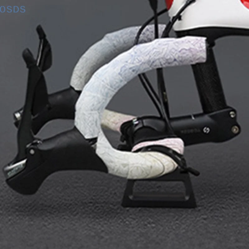 1Pair Stable Clip-On Bicycle Handlebar Stand E-Bike Inverted Parking Rack Bracket Maintenance Repair Tool For 30~34mm Grips