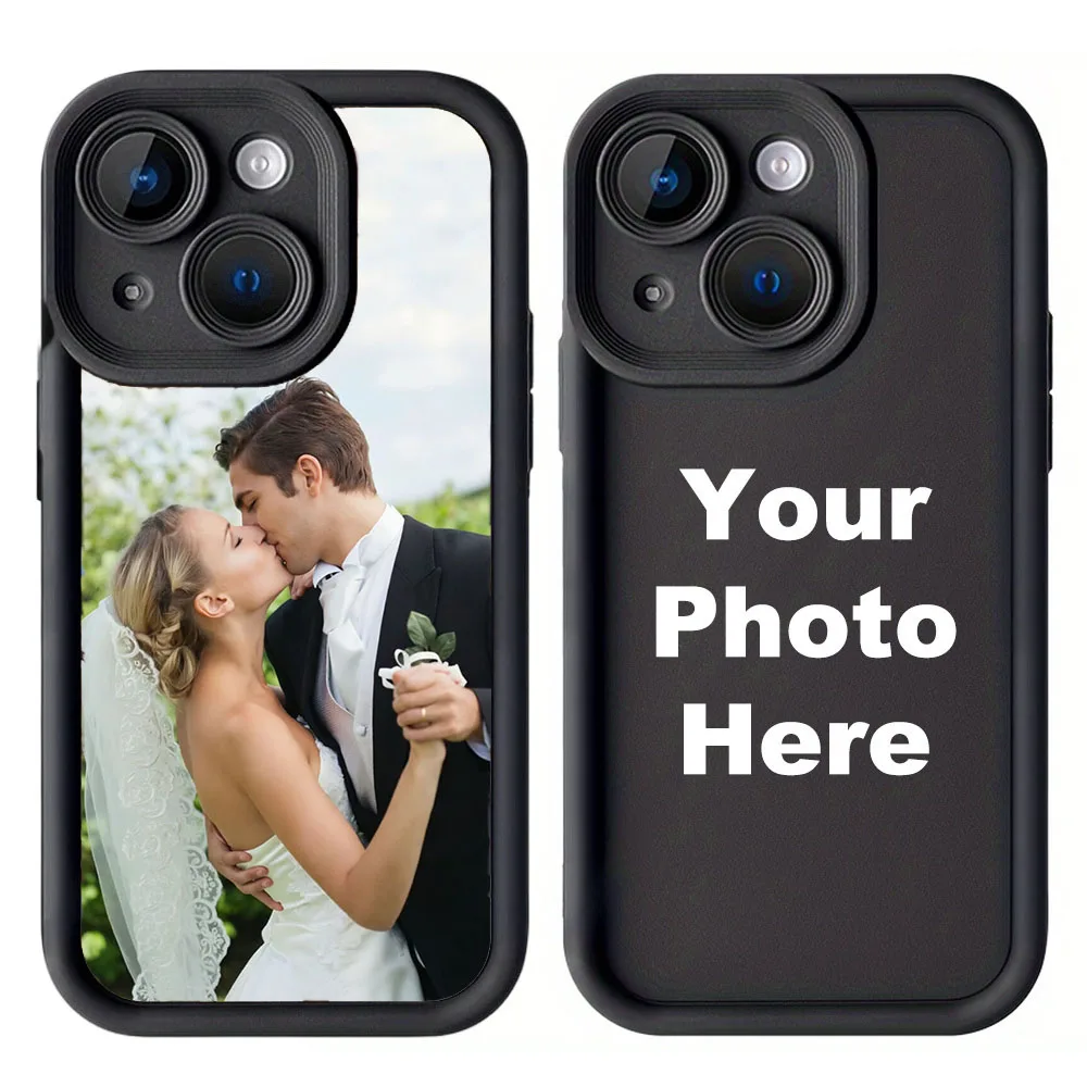 Customized Black TPU Soft Shell Phone Case