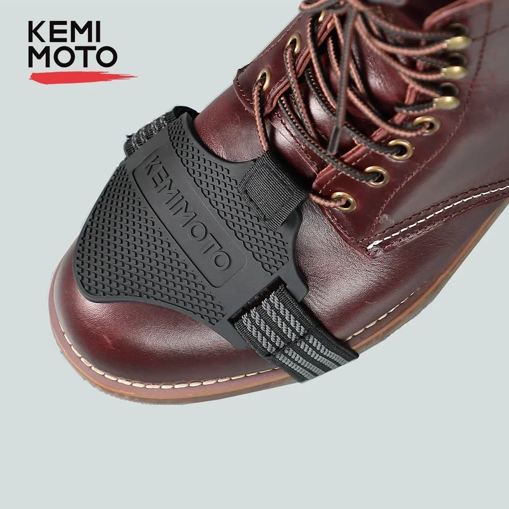 KEMIMOTO Motorcycle Shoe Cover Guards Motorcycle Gear Shift Pad