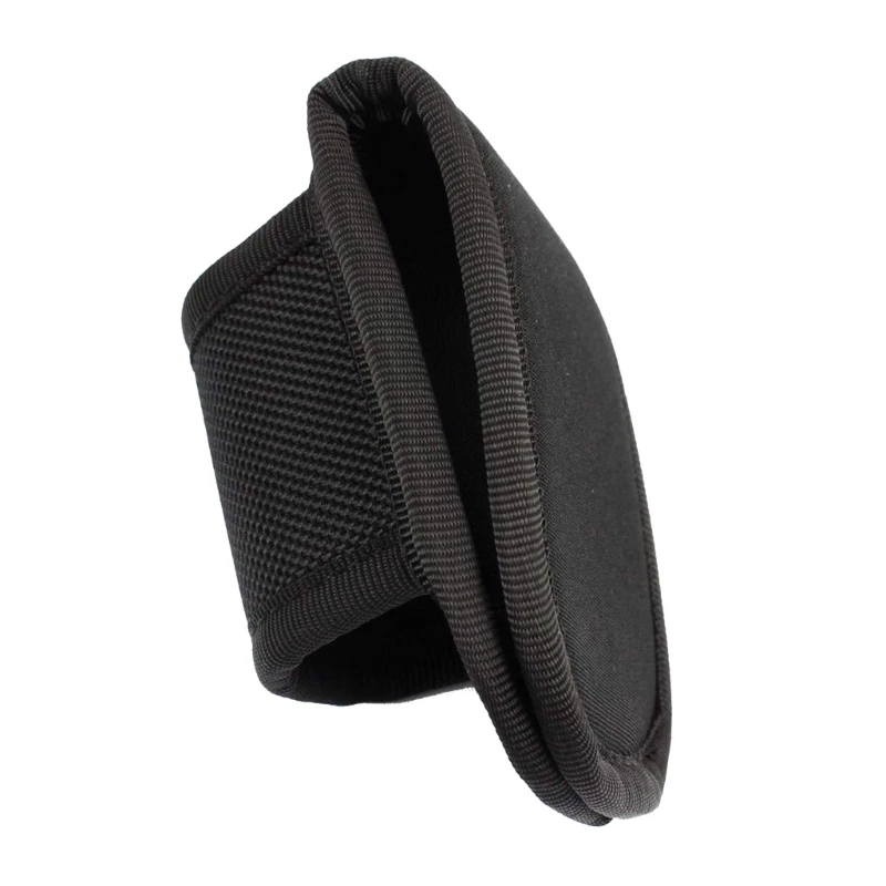 Open Top Compact Light Holders Heavy Duty Belt Nylon Weave Flashlight Pouch Holster Fits Standard D Cell Flashlight flashlight pouch