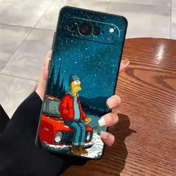 Cartoon Simpsons Phone Cover Case - Google Pixel 8 Pro (Mix01)