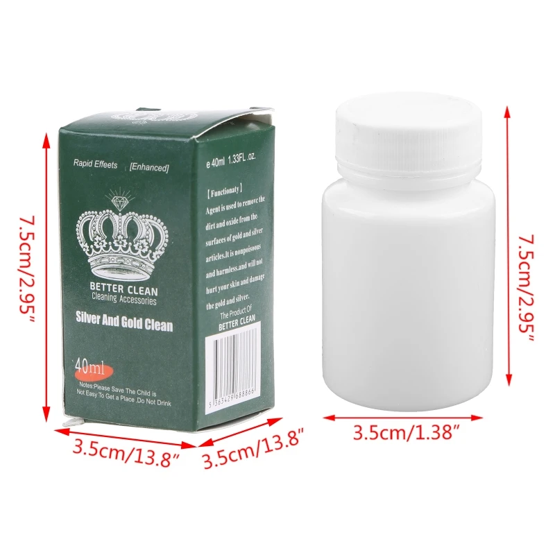 Jewelry Polish Cleaner Tarnish Remover Cloth Use on Silver