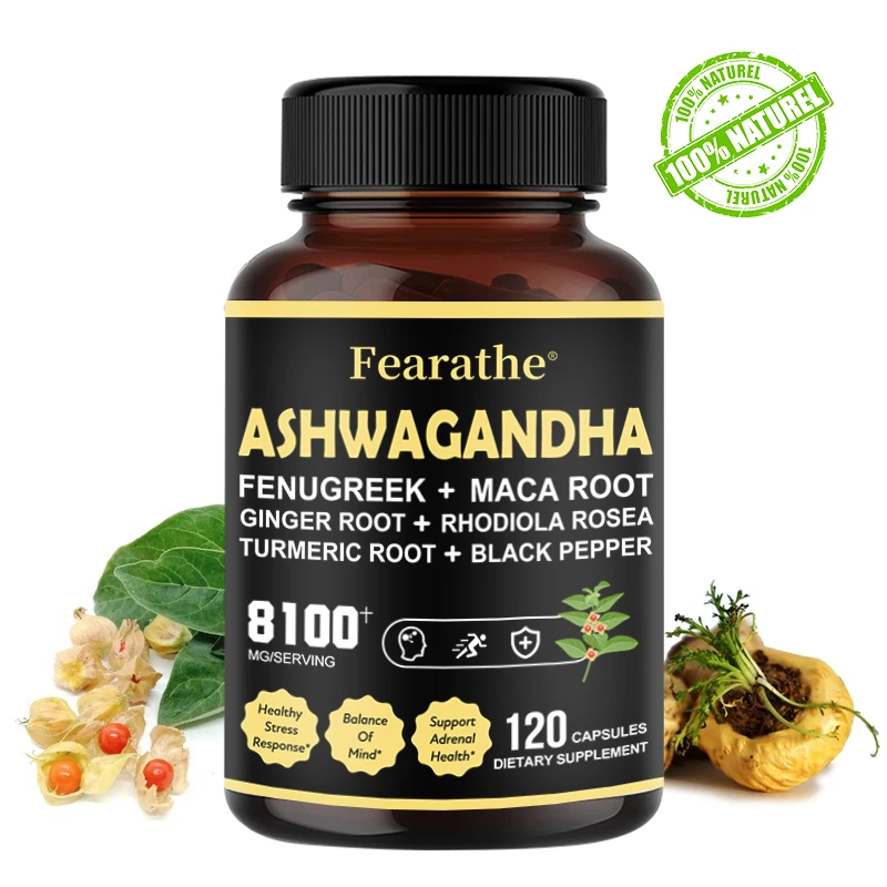 Ashwagandha Supplement for Strength Mental and Immune Support