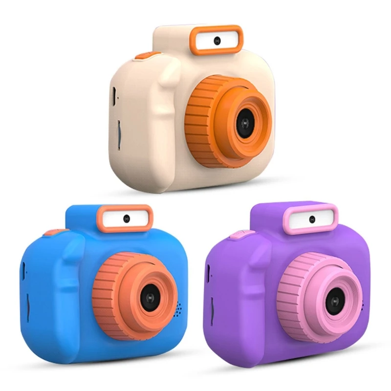 Fotocamere Reflex Digitali Per Bambini Con Doppia Lente Anteriore E Posteriore Da 4000 W. Mini Videocamere Reflex