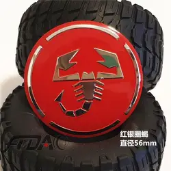 Premium 56mm Car Steering Wheel Decoration Badge Sticker Logo - Stylish Auto Interior Accessory (04)