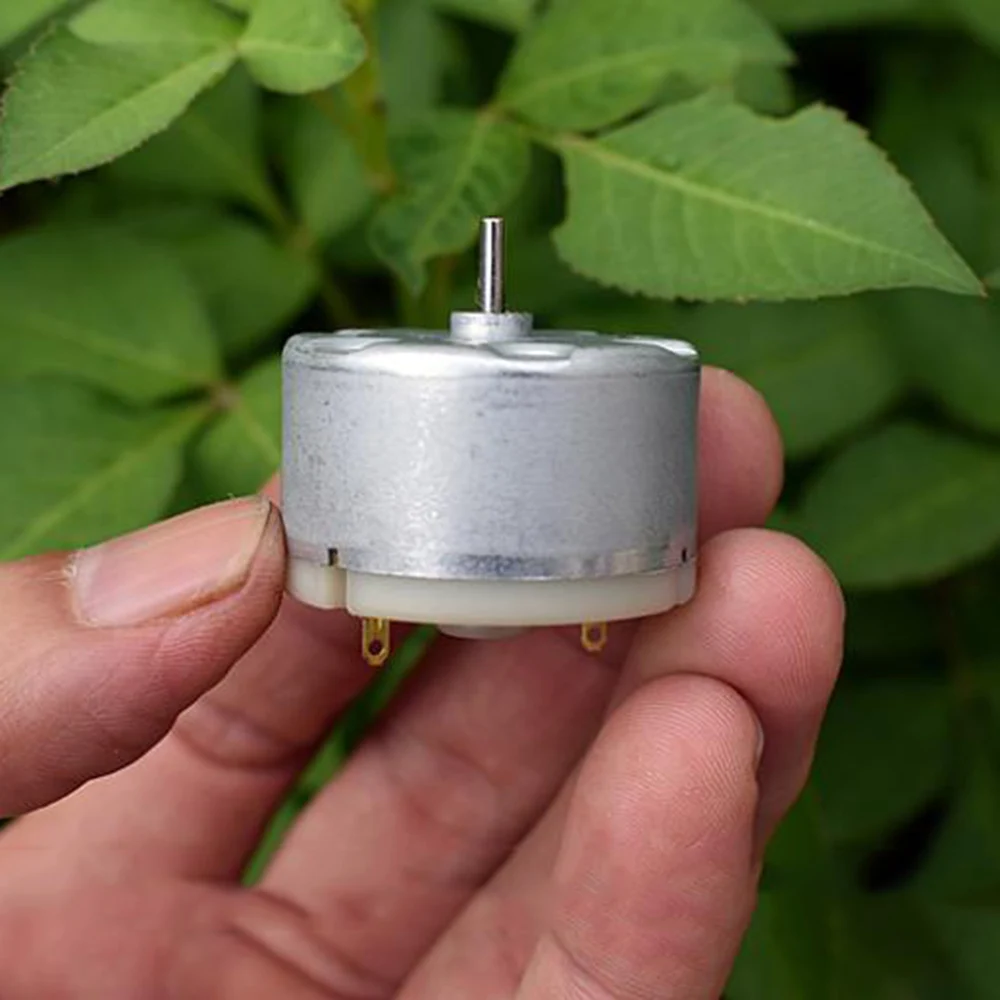 Mini 500Tb Motor Carbon Brush Motor Dc 6V-12V 4300Rpm Long Life  Aerosol Dispenser Policelight Alarm Humidifier Air Freshener