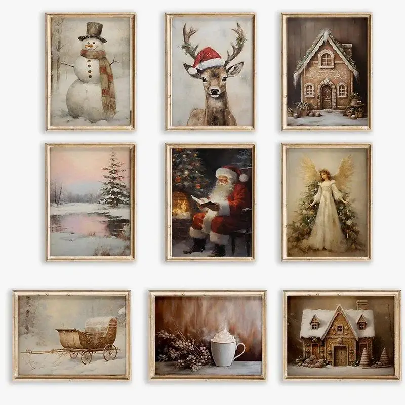 Festive Christmas Wall Art 1