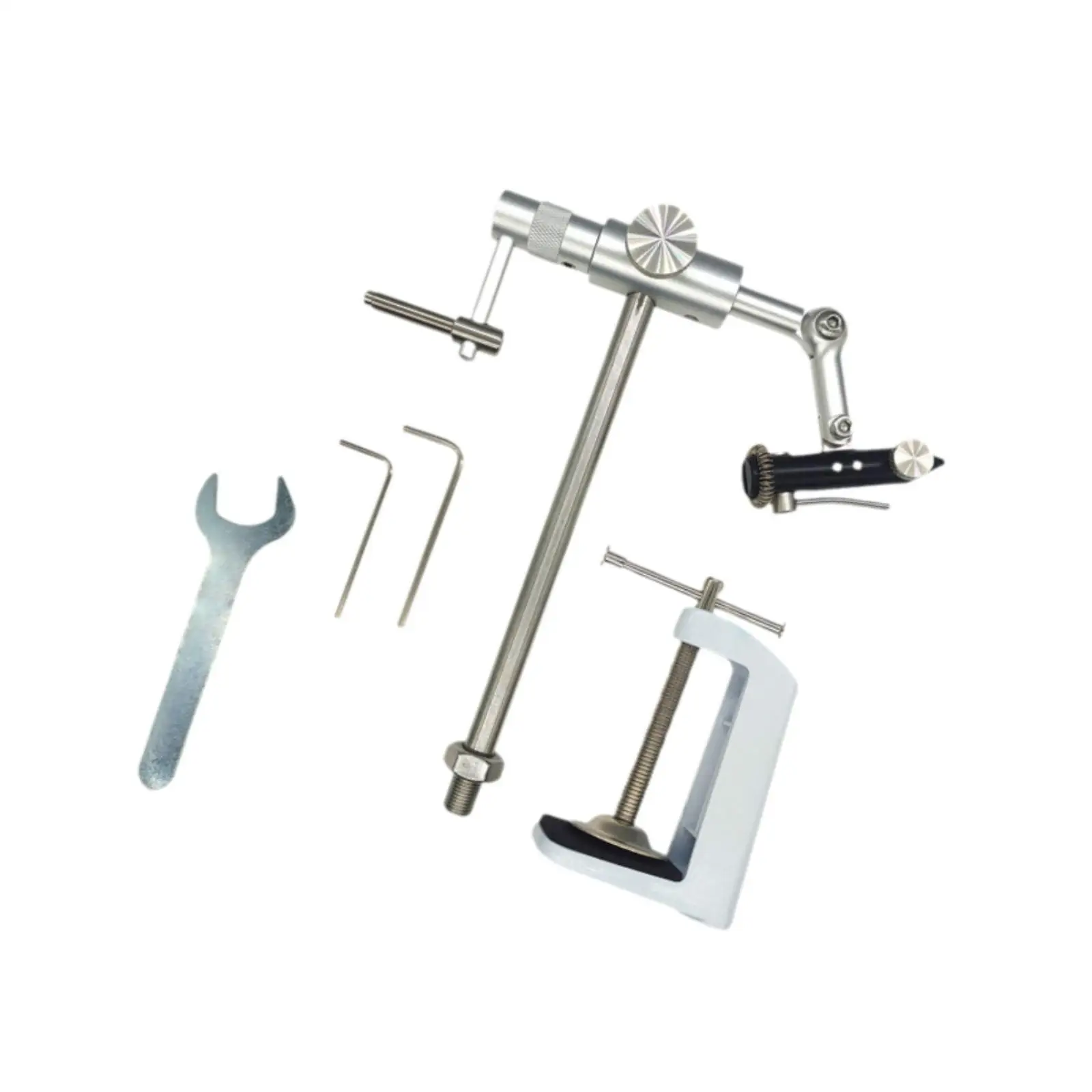 Rotary Fly Tying Vise with 360° Rotation DIY Lure Maker Fishing Tying Tool 3