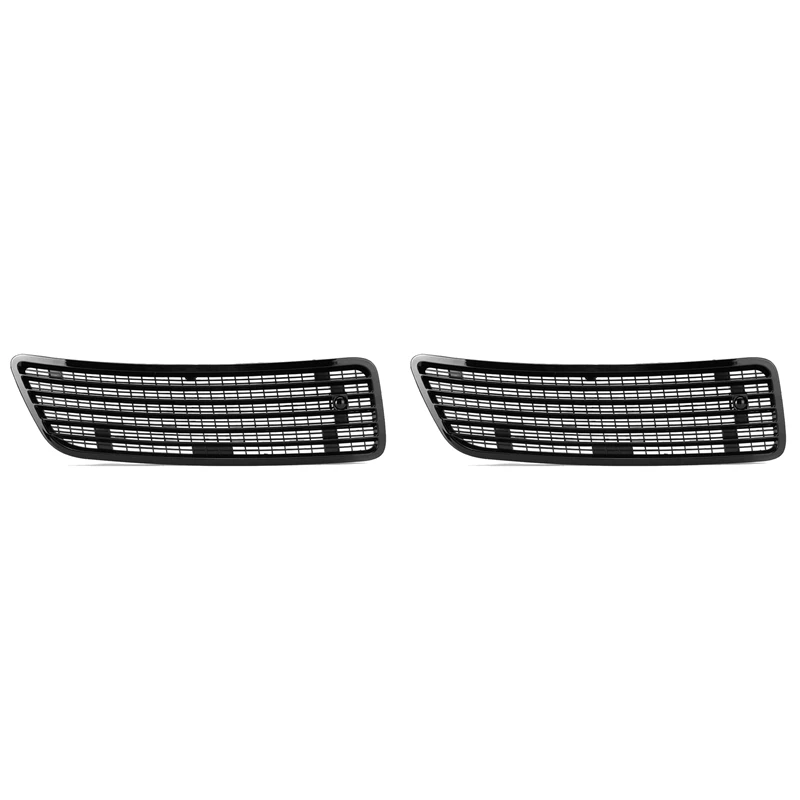 

2X Car Engine Hood Upper Grille Grill Vent Cover Trim For Mercedes Benz W221 W251 2007-2013 A2218800205 Right