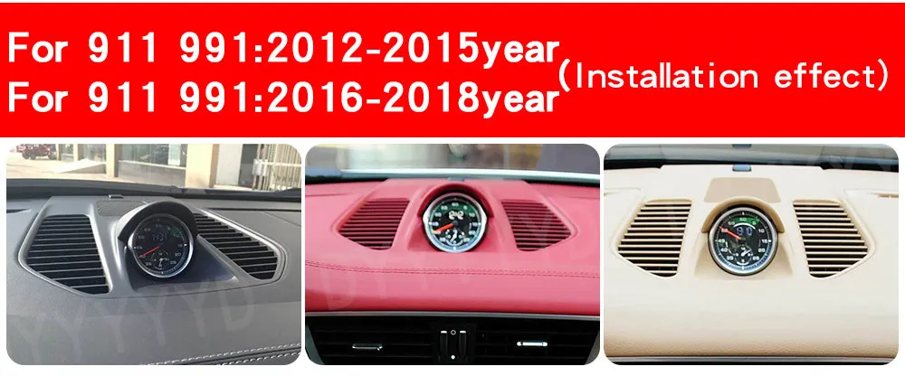 New UpgradeLCD Car Stopwatch for Porsche Macan Cayenne 958 Panamera 970 718 911