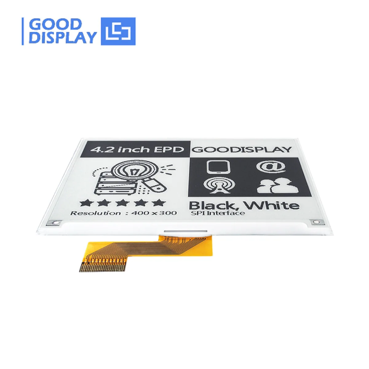 Placa de Conector E-paper Hat 42 Display Resolução 400x300 Gdey042t81 Placa Adaptadora Despi-c02 - Imagem 6
