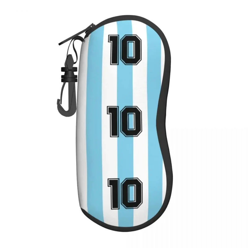 

D10S Argentina 86 Glasses Case New Diego Armando Maradona Football Soccer 10 Rip Eyewear Storage Box Ins Eyeglasses Box