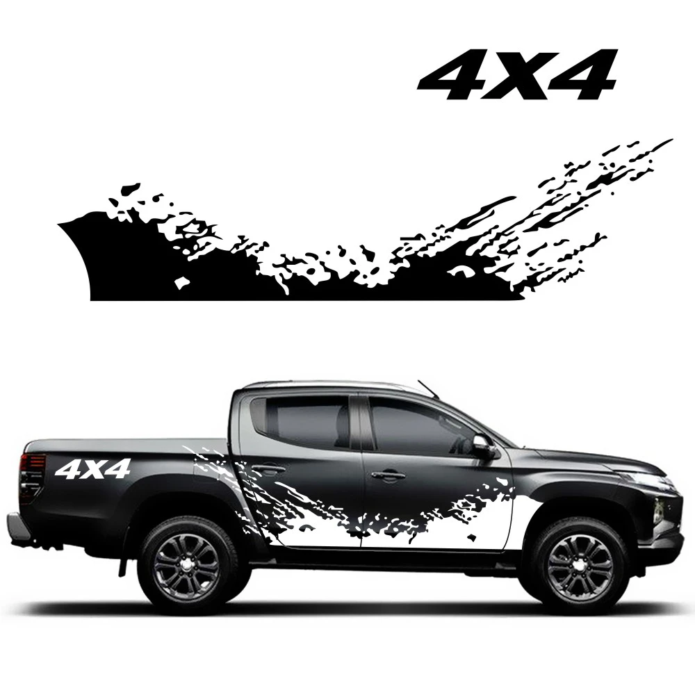 

Car Styling Auto Body Door Side Customized Sticker Csr Vinyl Decal 4X4 Mountain Graphics Sticker For Pickup For Raptor Wholesale