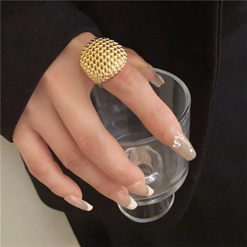 Metal Adjustable Ring for Women Fashion Jewelry Trendy New Styles Classic Timeless Daily Accessories Gifts