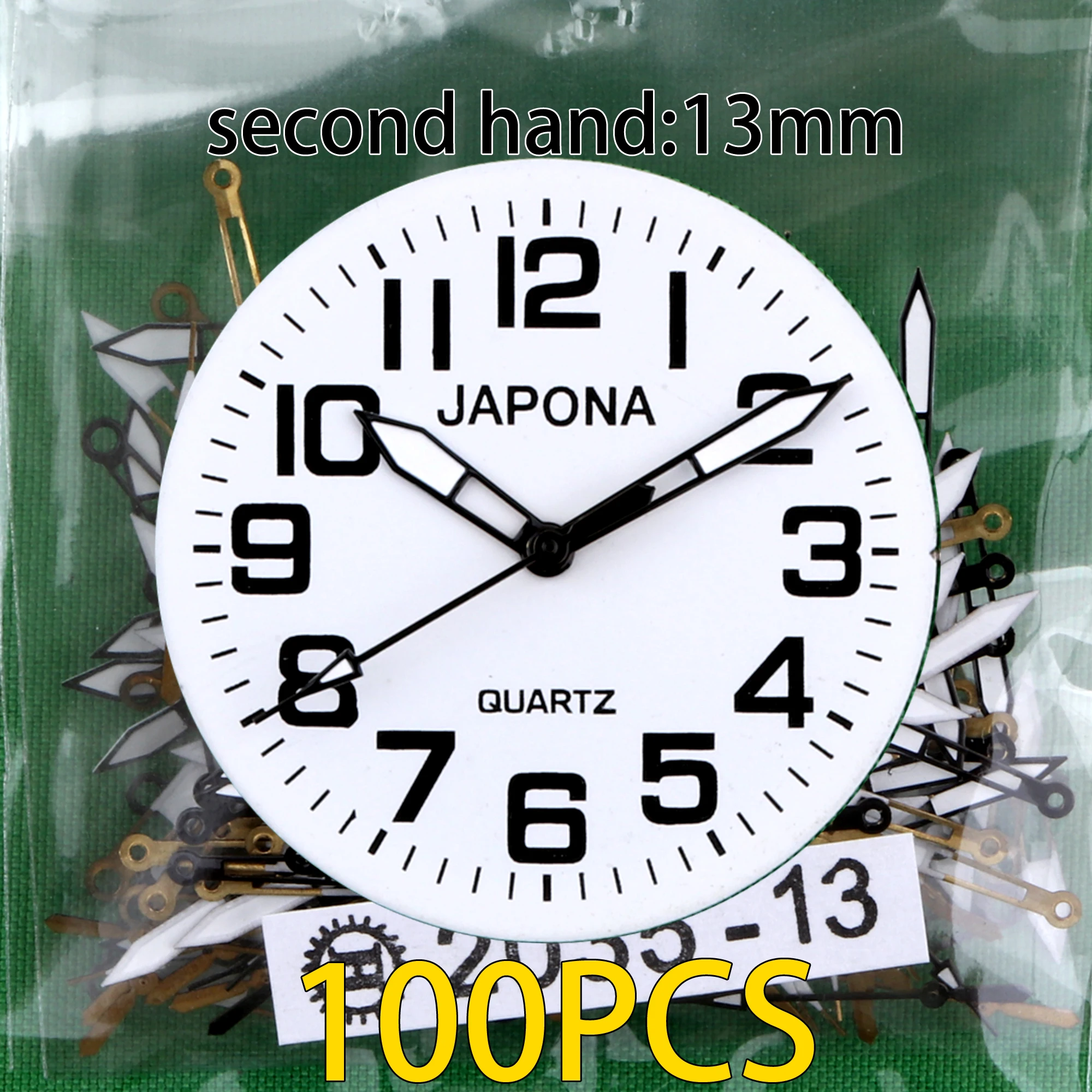 

100pcs watch hands White black Watch delta pointer 2035 2115 2015 2305 2105 2005 2315 2415 2405 2453 2353 2350 2s65 pc21