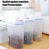 Sealed Rice Bucket with Measuring Cup Moisture and Insect Proof Rice Box Food Grade Dry Goods Kitchen Organiser Storage Jar 4