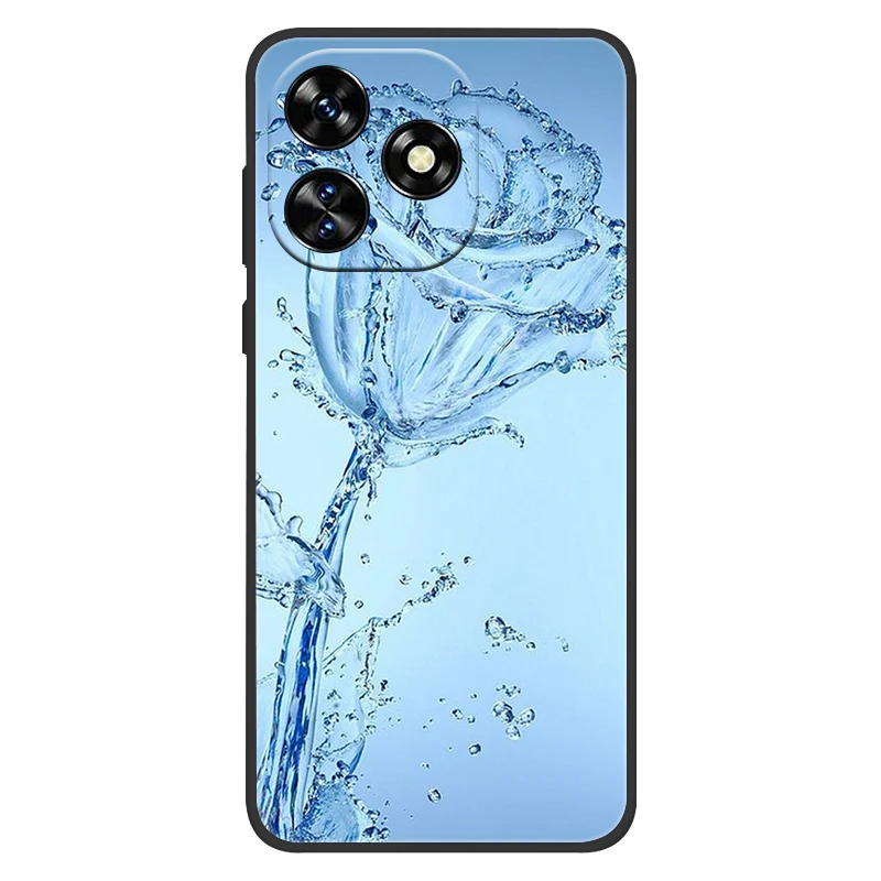 Luxury Silicone Soft Bumper Phone Case - Fashionable Space Design
