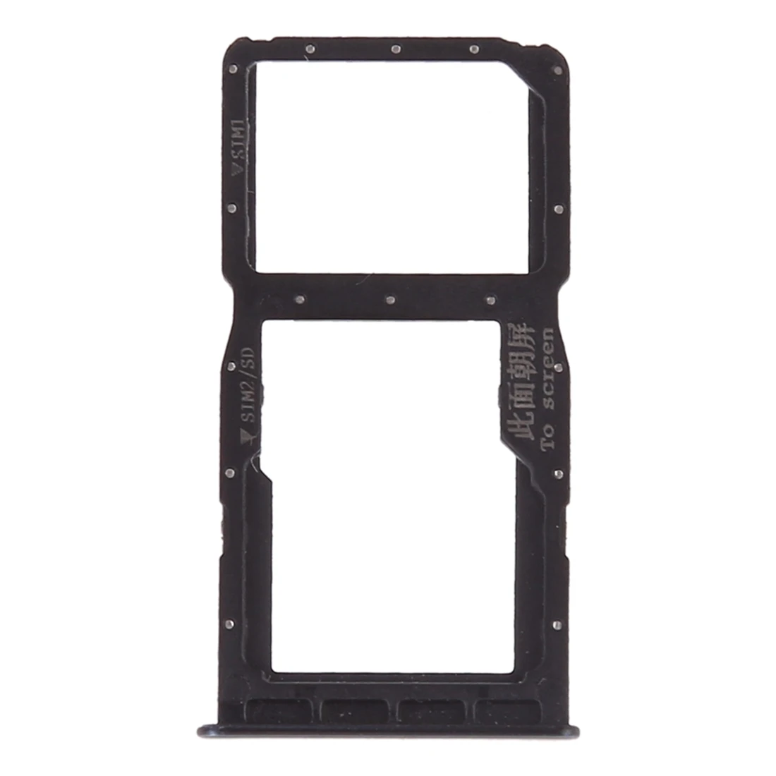 SIM Card Tray + SIM Card Tray / Micro SD Card for Huawei P30 Lite Mobile Phone Replacement Parts