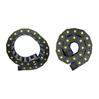 1M ความยาว 25X25/38/50/57/70/77/103 มม.ลากสายโซ่สําหรับเครื่องกัด CNC Router ป้องกันสายไฟ 6