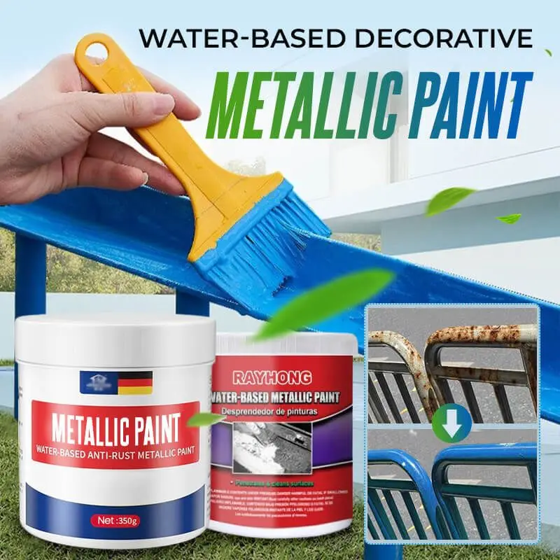 

Water-based Rust-proof Paint Metal Paint Renovation Paint For Steel Anti-corrosion Outdoor Waterproof Railings Iron Doors