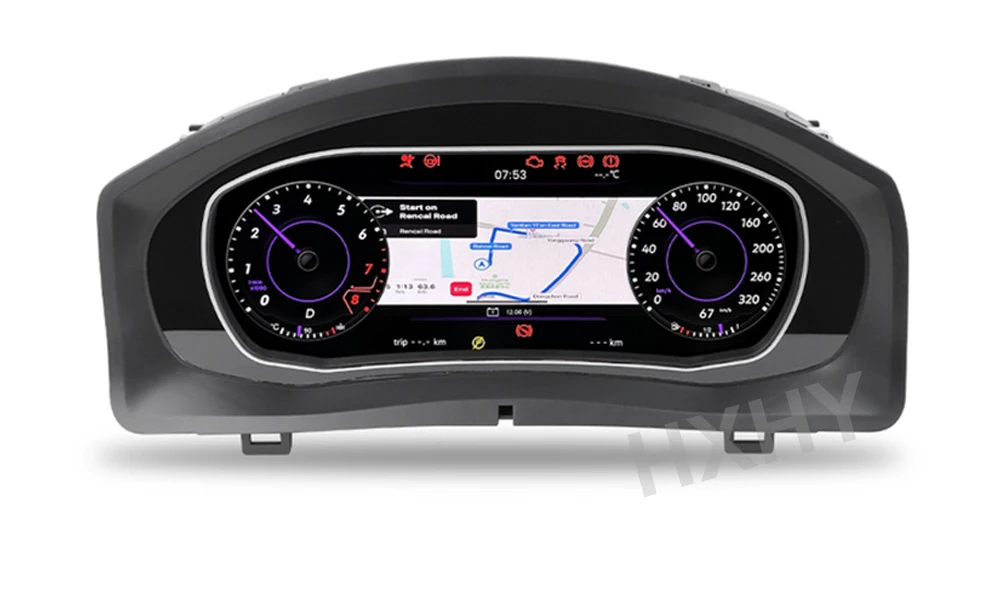 ڵ LCD  Ŭ   ӵ  ī÷, VW Tiguan 2010-2016  ũ г 