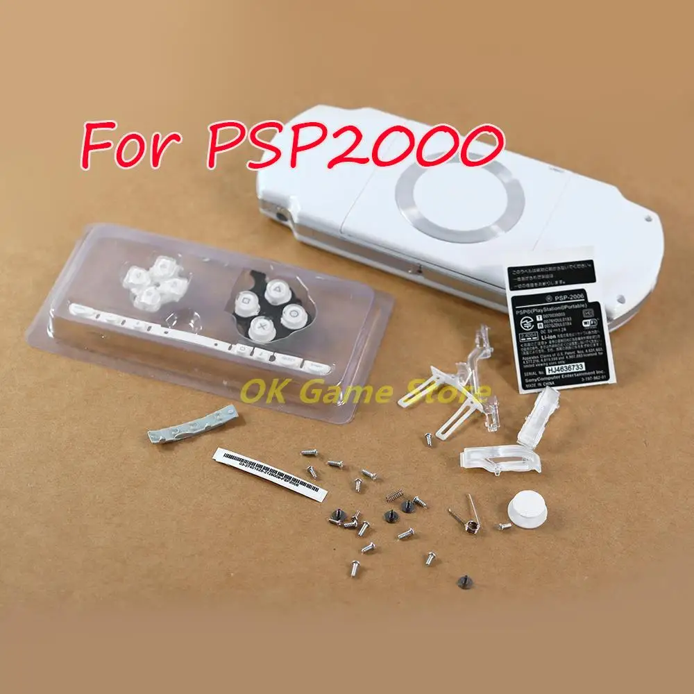 Conjunto de Substituição para Psp2000 Psp 2000 Multi Cor Completa Habitação Case Escudo Completo Case Substituição com Botões Kit 1