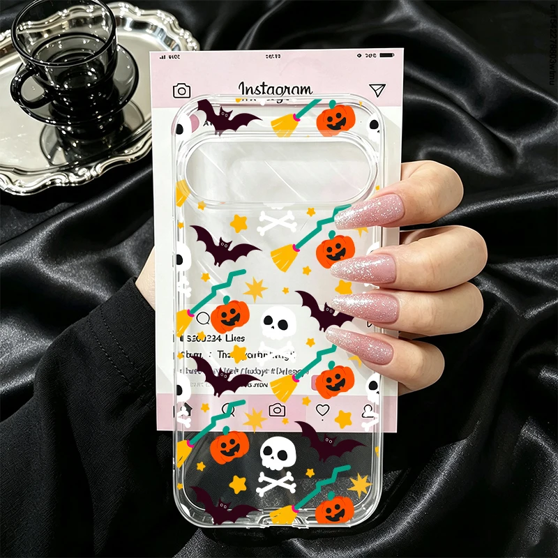 Halloween Cute Pumpkin Soft TPU Phone Case Cover