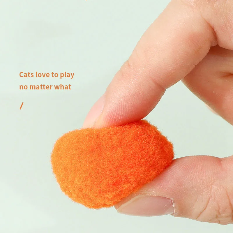 Interactive Launch Plush Ball Cat Toys 5