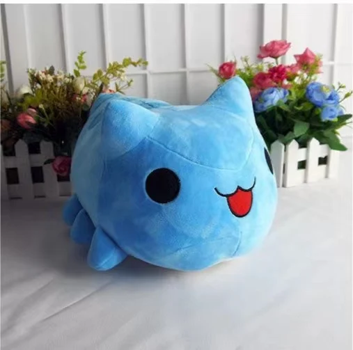 15/30CM Bugcat Capoo Plush Toy Anime Blue Cat Worm Cosplay Doll Stuffed Pillow  for Gift 2