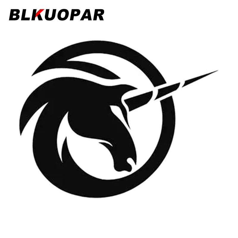 Blkuopar Unicorn Pegasus Adesivi Per Auto Decalcomanie Alla Moda Vinile Antigraffio Condizionatore Campervan Snowboard Antigraffio