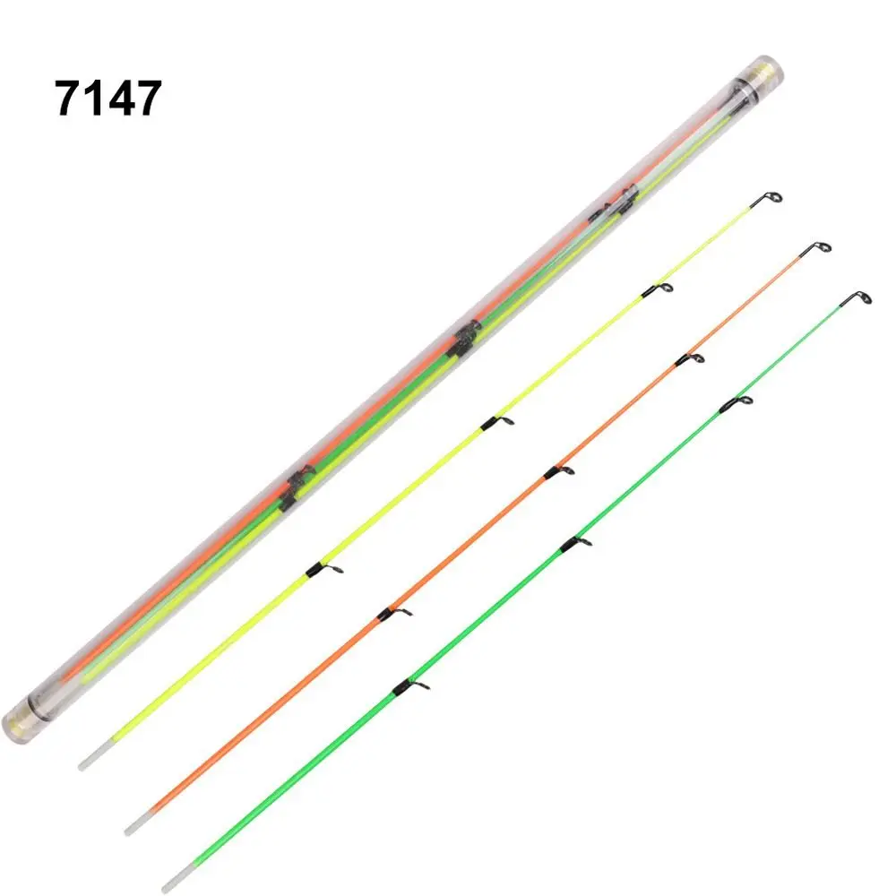 Hochwertige, einziehbare Eisfischerrute mit Spitze, 120g M/L/H, tragbare Spinnrute aus Kohlefaser und Fiberglas für den Winter, Angelzubehör – Detail 9