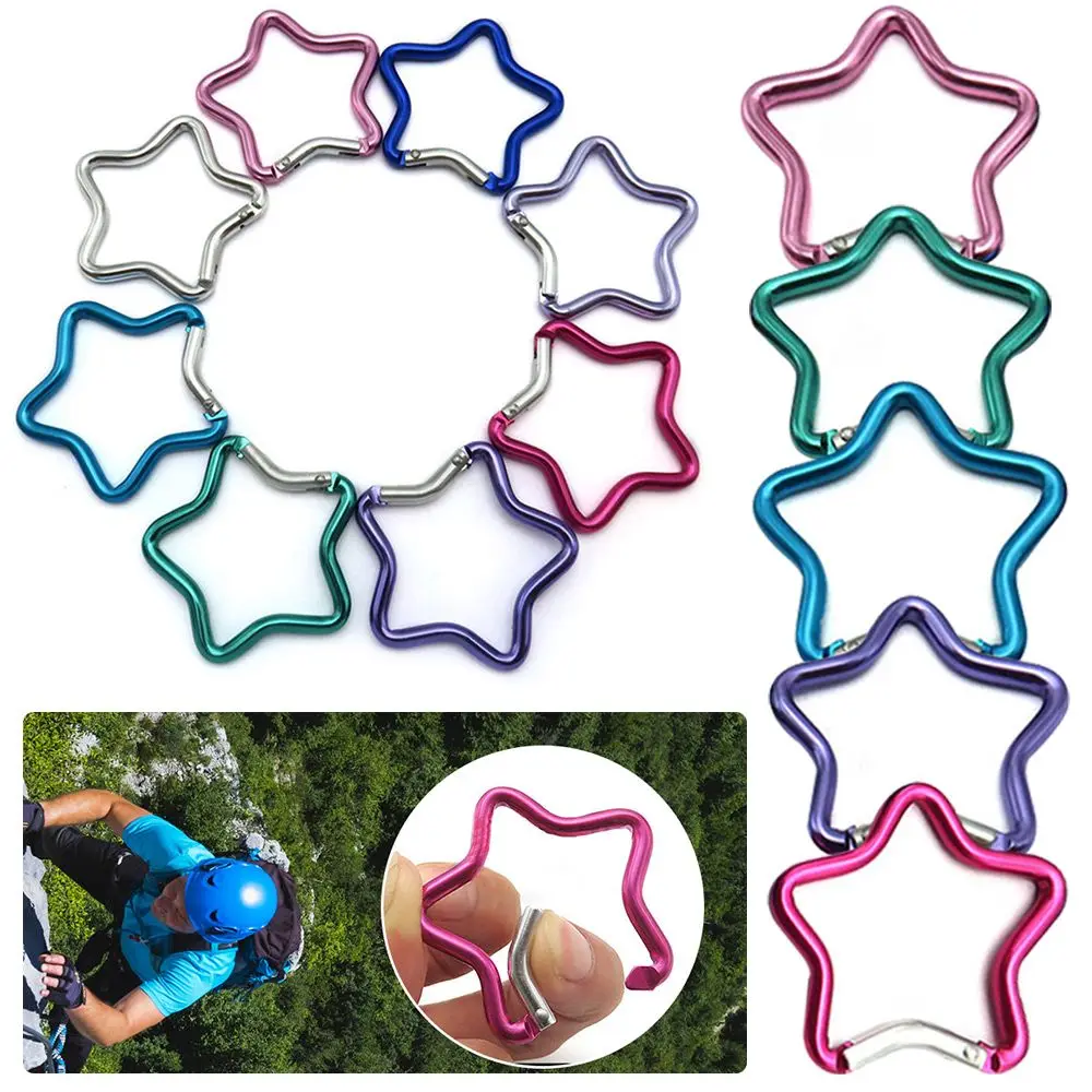 

Оборудование для спорта на открытом воздухе разноцветный карабин из алюминиевого сплава для кемпинга