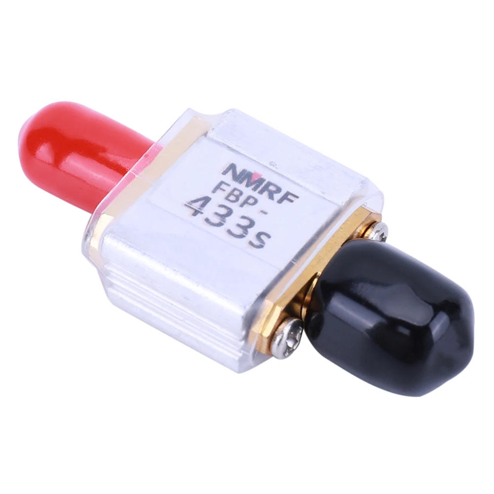 FBP-433s 대역 통과 필터 SMA M F 인터페이스 433MHz, 소음 감소, 항공기 UAV용 알루미늄 케이싱 대역폭 20MHz