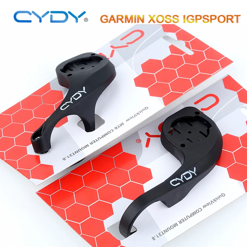 Cydy Supporto Per Computer Da Bicicletta Estendere Il Supporto Per Garmin Edge 130 200 510 520 820 830 Xoss Igpsport Road Mtb Manubrio Per Bici 31.8Mm