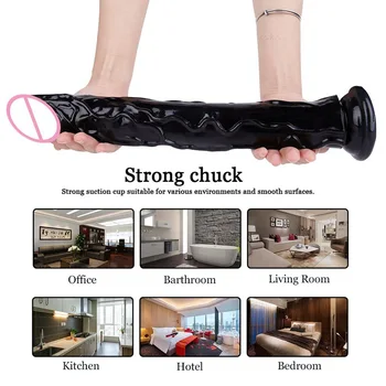 Long Dildo Woman Anal Butt Plug Strap On Dildos For Women Soft Penis With Suction Cup Strapon Dilldo Sex Toys For Men Sex Shop 4