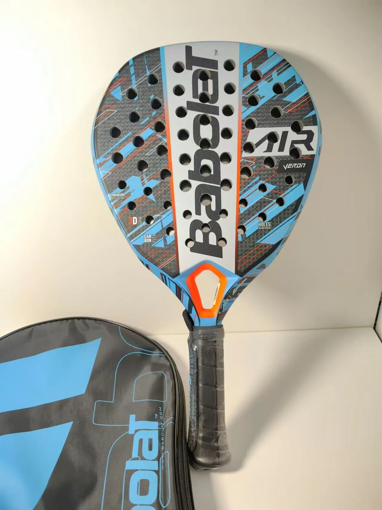 Babolat Padel Tennis Racket Full Carbon fiber beach Raqueta with Racket Bag for Adults Training Accessories 3k 12K 16k