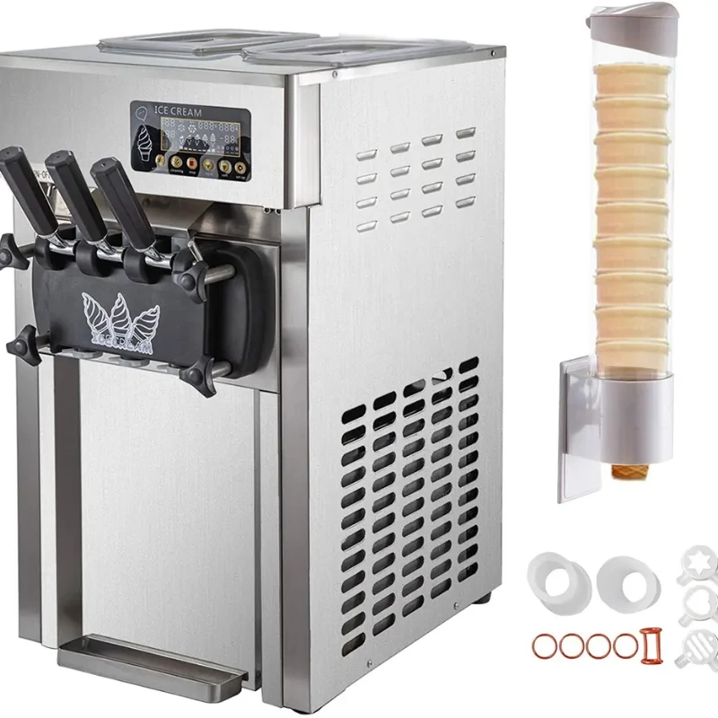 

Special Counter PEIXU A168 automatic 3 flavors ice cream machine