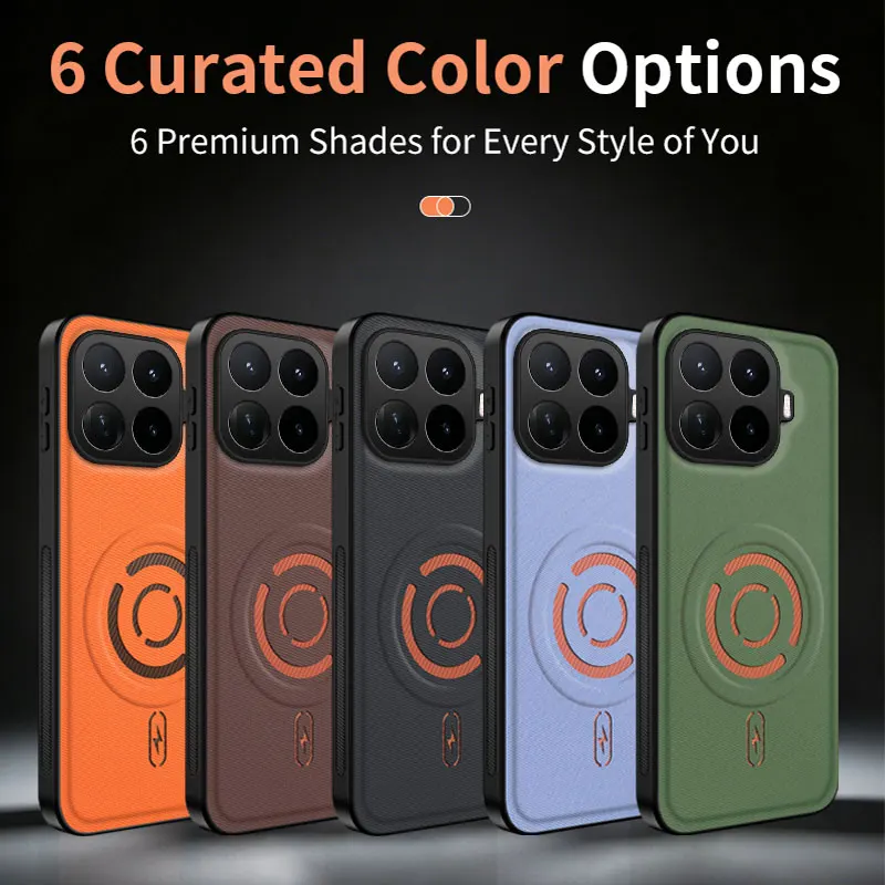 Luxury Magnetic Silicone Shockproof Protective Phone Case