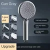 Pressurized shower head home bathroom bath pressurized bath rain water heater bath bar shower head  douche  shower mixer 6