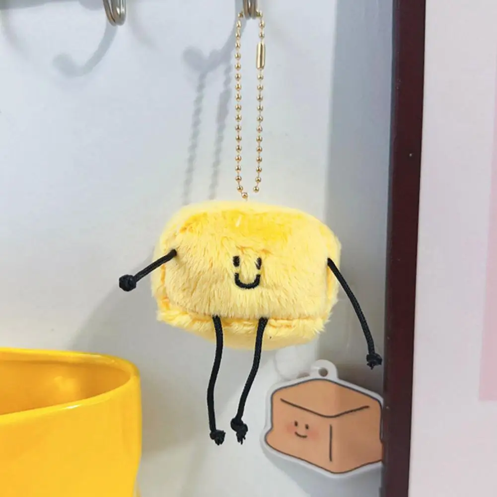 

Масляная кукла, плюшевая игрушка, милая мультяшная плюшевая масляная кукла, мягкая игрушка с желтым сыром, брелок с подвеской