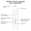 Vacuum Tonsil Stone Remover Tool Built-In LED light  8 Suction Modes Anti Bad Breath Oral Irrigator&Tongue Coating Scraper 6