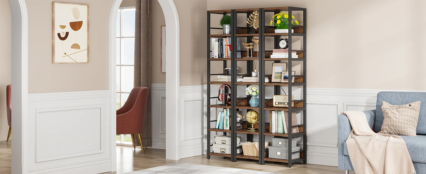 bookshelf with storage