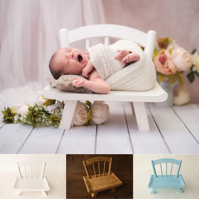 Dvotinst Newborn Baby Photography Props Wooden European Posing Chair Crib Fotografia Accessories Studio Shoots Photo Props dvotinst newborn baby photography props wooden posing hanging swing fotografia accessories vintage studio shooting photo props