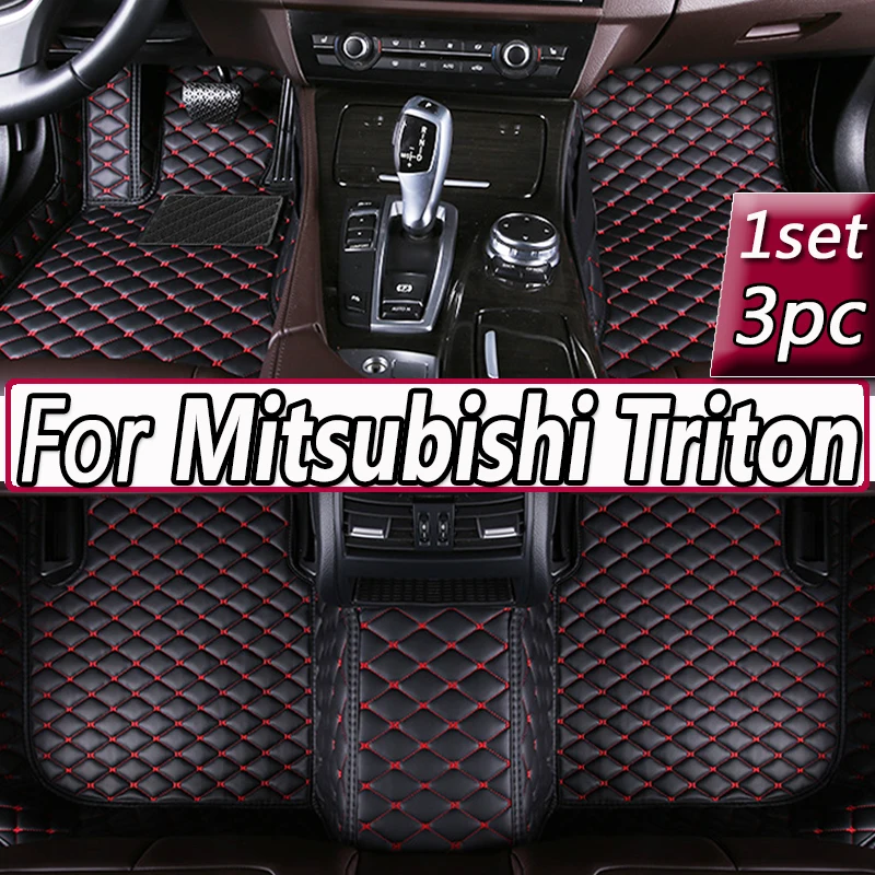 

Автомобильные коврики, полный комплект для Mitsubishi Triton L200 Sportero Hunter strрак KA 2005 ~ 2014, водонепроницаемый напольный коврик, автомобильные аксессуары для интерьера