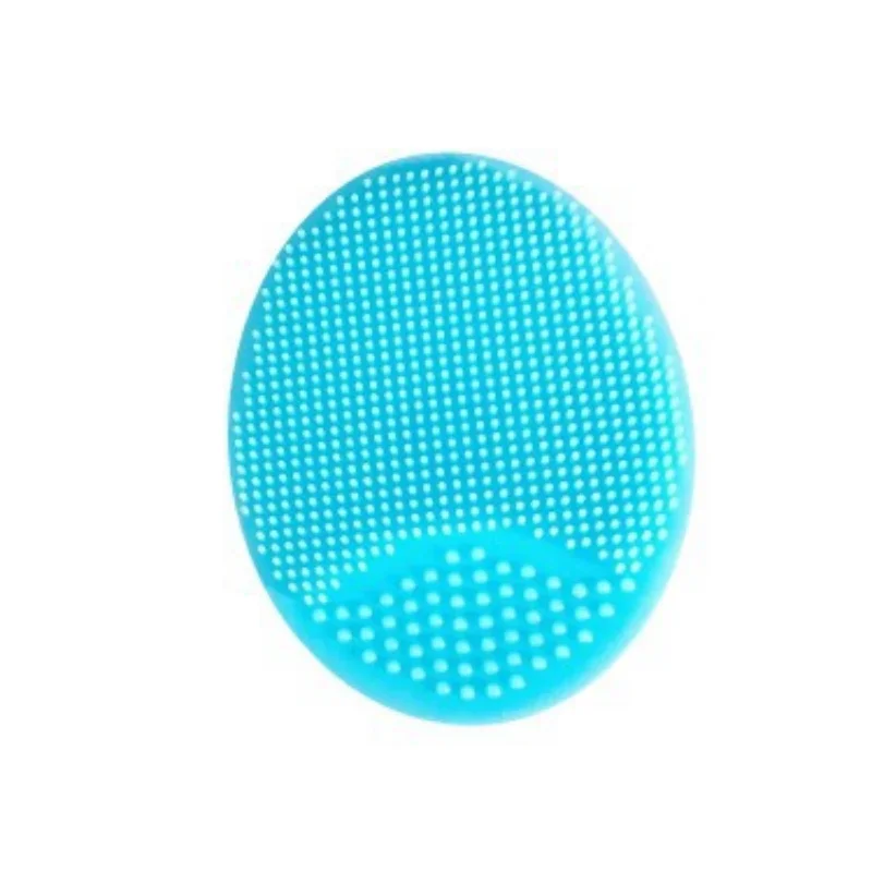Soft Silicone Facial Cleaning Brush Shower Baby Massage Wash Pad Face Exfoliating Brushes Super Soft Sponges 1 Pcs