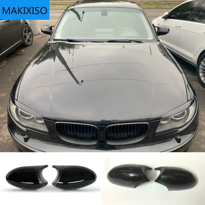 

Для BMW 1 3 серии E81 E82 E87 E88 E90 E91 E92 E93 крышка автомобильного бокового зеркала заднего вида черные крышки высокого качества