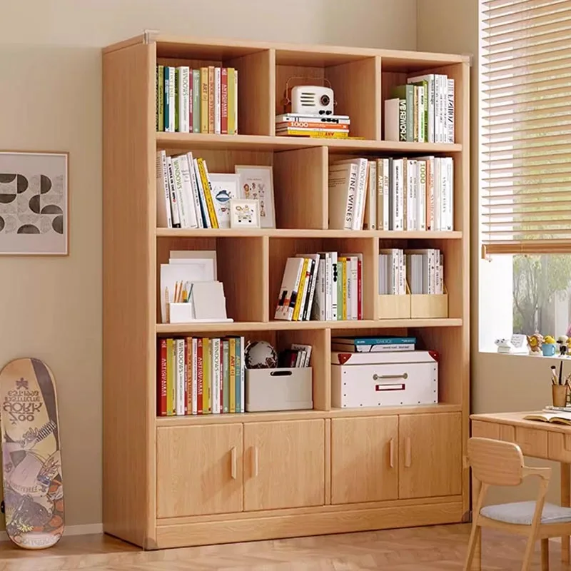 

Cabinet Magazine Bookcase Industrial Organizer Drawers Display Bookshelf Wooden Modern Estanteria Habitacion Nordic Furnitures